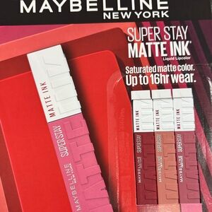 Maybelline Super Stay Matte Ink Liquid Lipcolor Trio